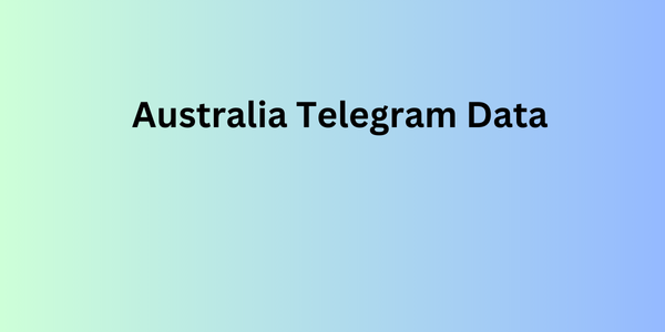 australia telegram data