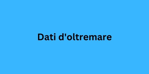 Dati d'oltremare