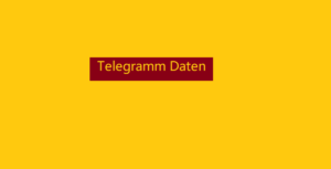 Telegramm Daten