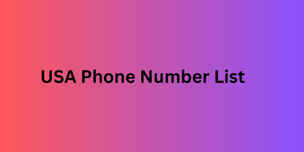 usa phone number list 